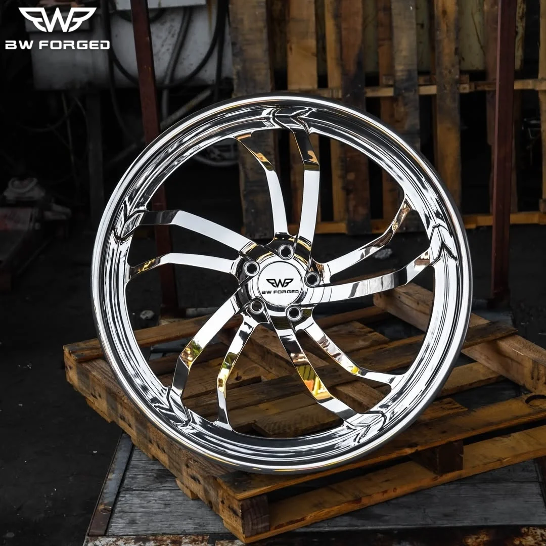 BW Custom Forged Wheels Passenger Car Wheels & Tires 16 17 18 19 20 21 22Inch chevy 5 Lug Rims 3pc Wheels 5x114.3 Deep Dish Rims