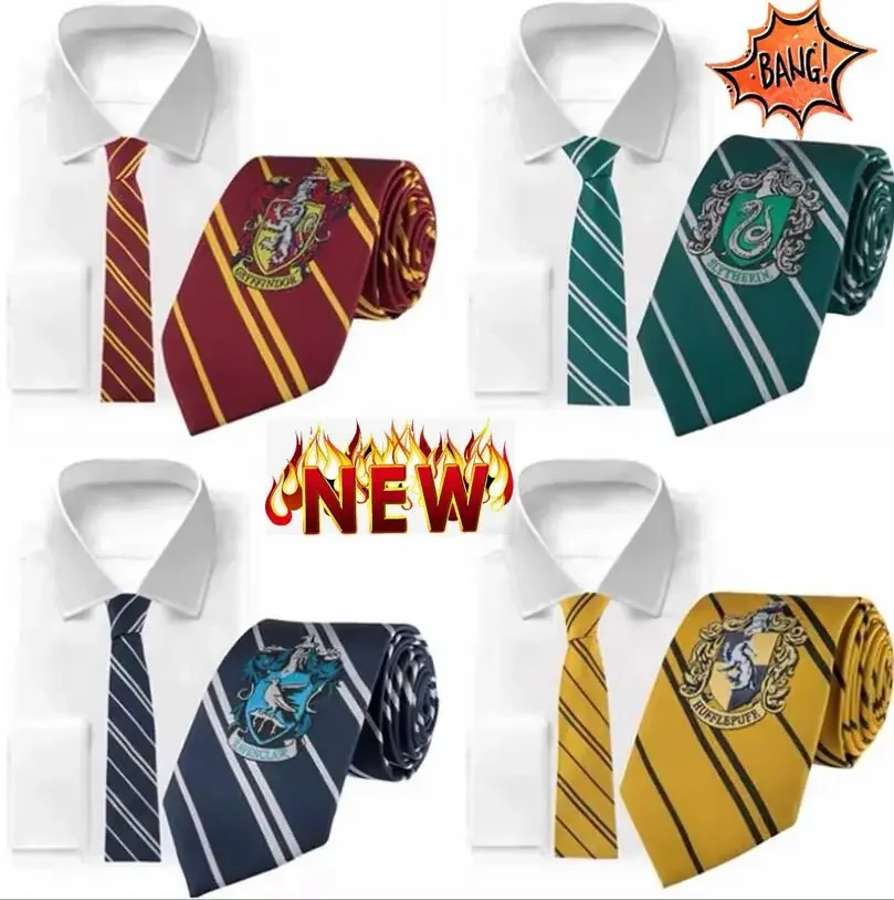 NEW Harris Child&Adult Gryffindo/Slytheri/ Potter Tie College Style Scarf / Gloves / Hat Cosplay Shirt Tie Halloween Party Gifts