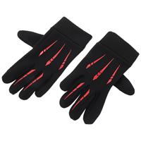 Windproof Waterproof Warm Motorcycle Gloves Full Finger Touch Screen Red One Size Bike Riding Accessories Winter Sports for Men