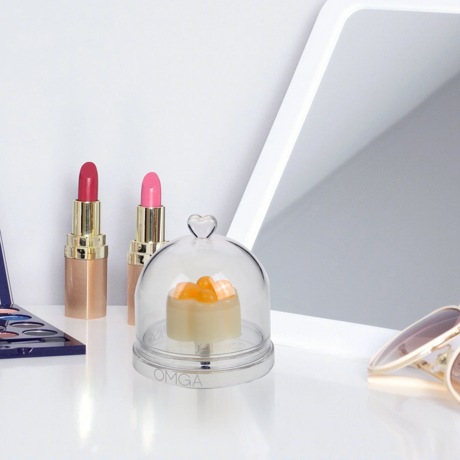 Balsamo Labbra a Forma di Zampa di Gatto Cangiante, Rossetto Idratante Profondo, Formula Nutriente e Levigante per Autunno e Inverno, Lucidalabbra per Donne e Ragazze