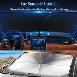 Car Sunshade Front Window Parasol for Mazda Skyactiv 2 3 5 6 8 CX3 CX4 CX5 CX8 CX30 Foldable Umbrella Auto Windshield Sun Shade