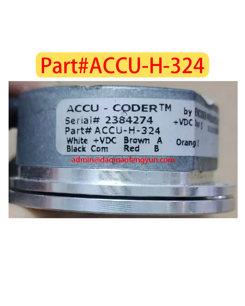 Original Genuine Part#ACCU-H-324 Second hand Encoders，Part#ACCU H 324，Fast shipping