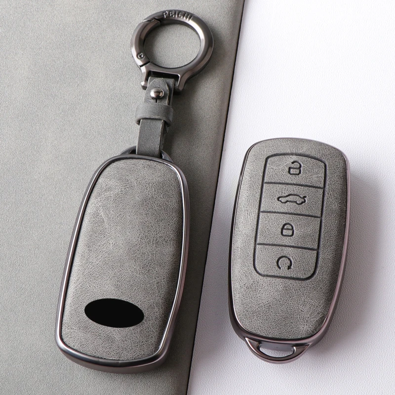 

Portable for Chery Omoda C5 5 Fx 7 Tiggo 8 PLUS 8 Pro 7 Pro Arrizo 5 PLUS 2021 2022 2023 Car Key Case Cover Fob Auto Accessories