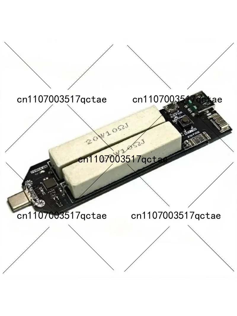 USB-C Resistance Load Tester Multifunctional Adapter Board Voltage Current Electronic Load