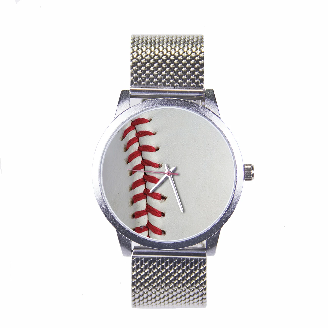 

Accessories Clock Wristwatch Men Original Unique Pilot Watch Men's Different Curren Watches Silver Case Choice Baseball Wach