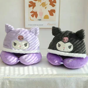 Anime Sanrio-Bonito trong chiếc gối hình với viên thuốc, gối cổ, gối, Kuromi, giai điệu của tôi, điểm Pochacco, chuyến đi, quà tặng cho cô gái, người lớn 8 Sách bán hàng chính Cô gái thêu - №8