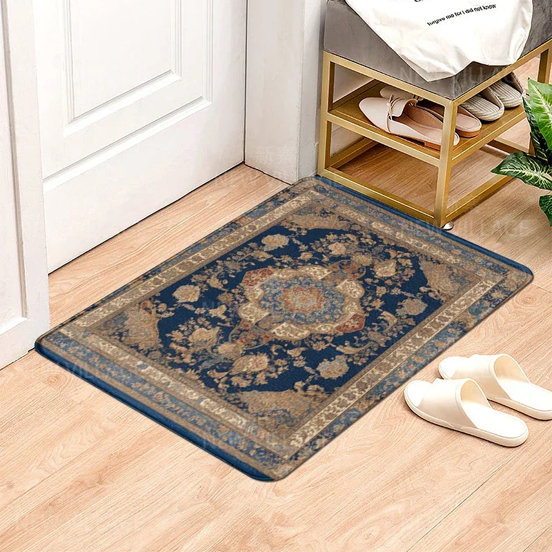 House entrance carpet Home door mat Modern Nordic style Room Bath Foot bathroom non-slip Kitchen water absorption rugs Abstract