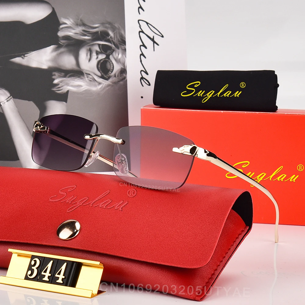 SUGLAU America Women's Sunglasses Mirrored Rectangular 5