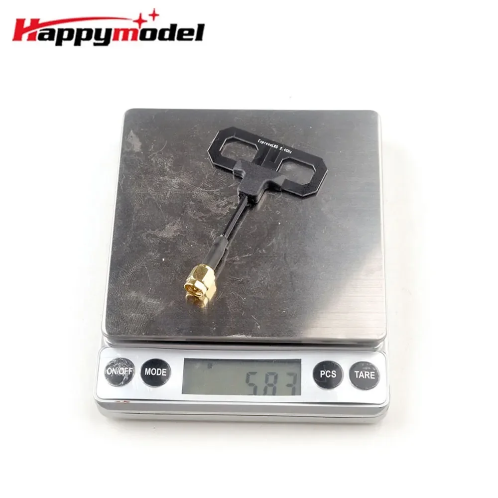 هوائي Happymodel ExpressLRS SMA Plug ELRS 2.4 جيجا هرتز طويل المدى Moxon لوحدة ES24TX/Lite/Slim/Slim Pro Micro TX