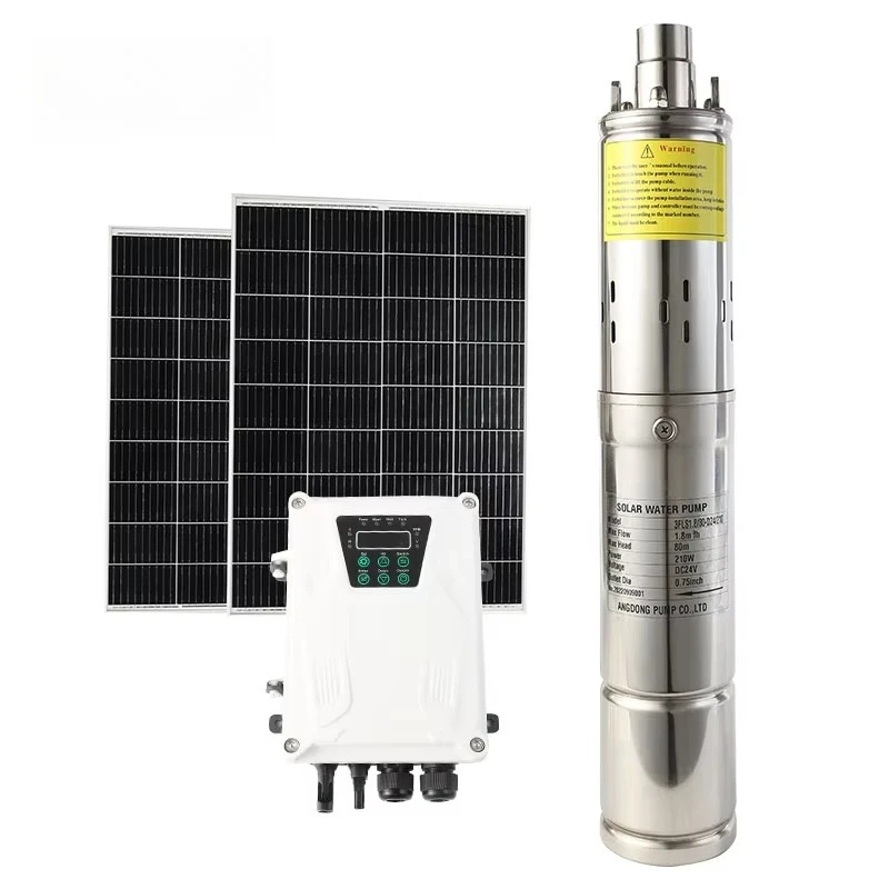 Multistage Brushless Submersible Solar Powered Water Pumps For Farm Irrigation South America