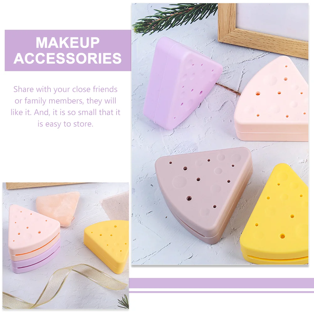 Sponge Storage Holder Silicone Beauty Powder Puff Tool Makeup Accessories Silica Gel Case