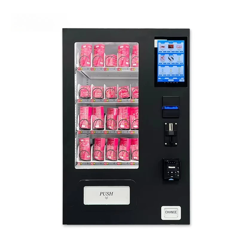 

Mini Desktop Snack and Drinks Chips Vending Machine With 10.1 Inches Touch Screen
