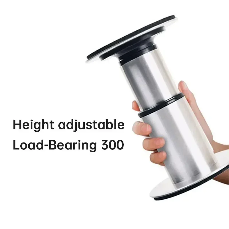 Punch-free Kitchen Food Waste Disposers Hoder Adjustable Stainless Steel Base Shock Absorber Food Garbage Grinder Support Frame