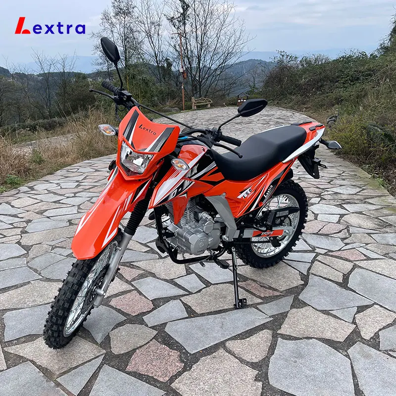 Lextra benzyna 150cc 200cc 4 suwowy motocykl chłodzony powietrzem inne motocykle Off Road Dual sportowe 150cc motor terenowy Motocross