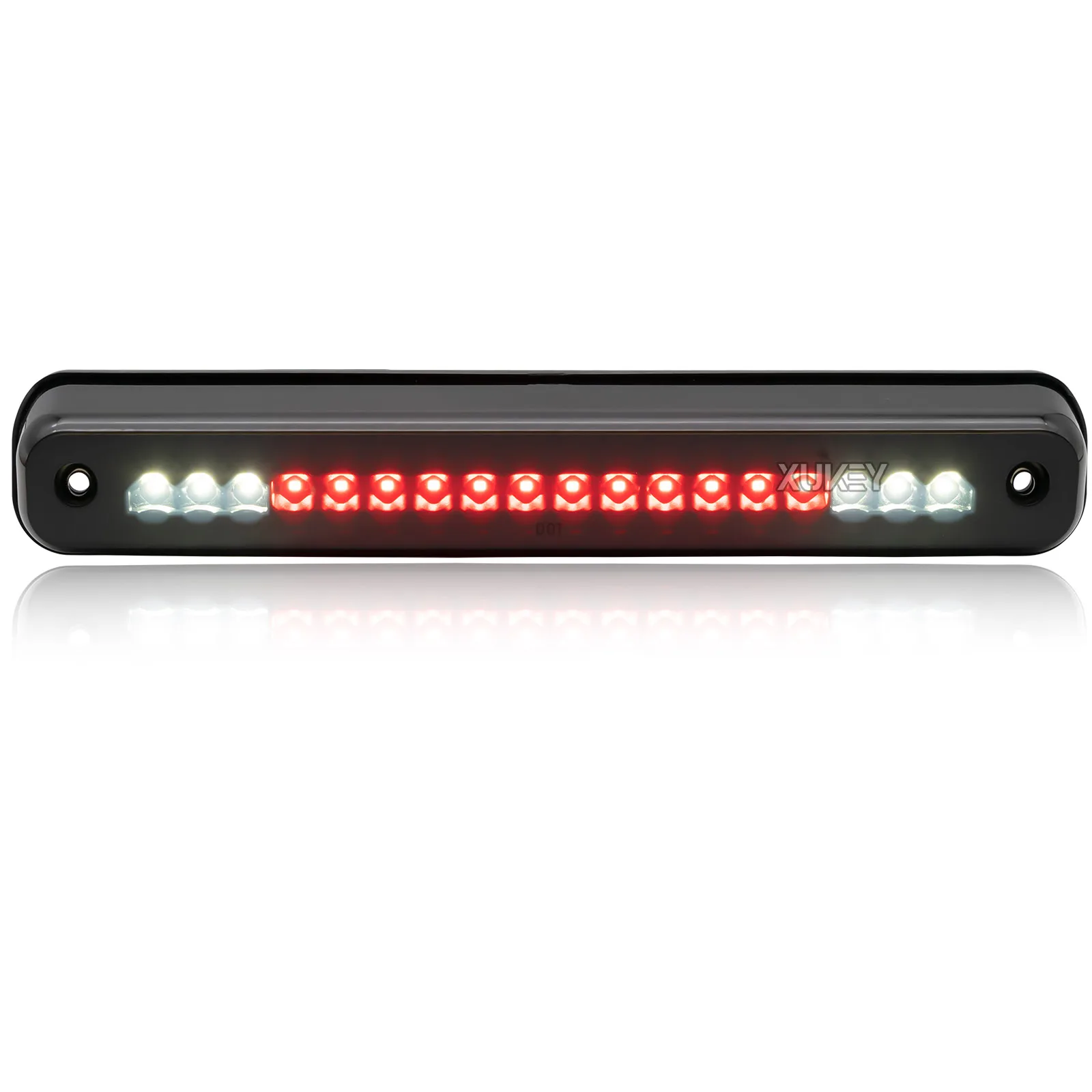 

Third 3rd Brake Light Tail Rear for Chevy Silverado 1988-1998 GMC C1500 K1500 Red White Center High Mount Stop Cargo Light Lamp