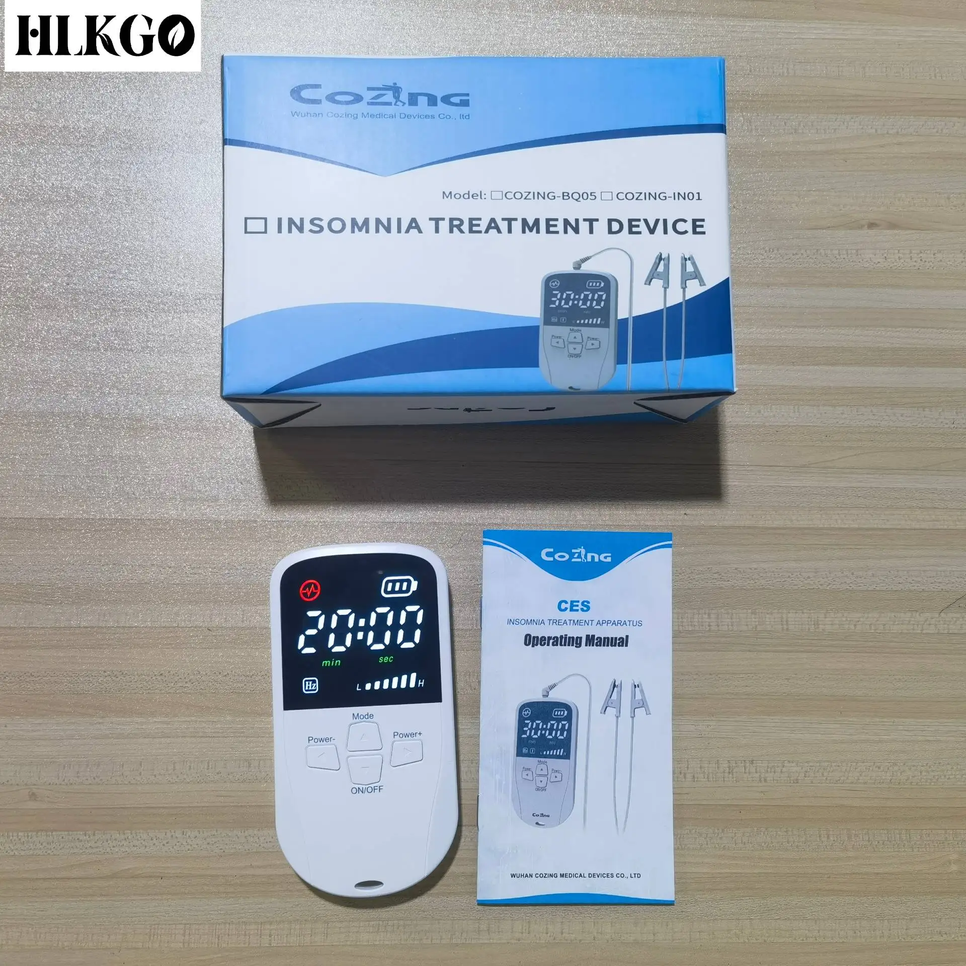 

Антистрессовый и расслабляющий CES-аппарат - Краниальный стимулятор HLKGO для снятия бессонницы, стимуляции выработки эндорфинов, легкий и компактный.