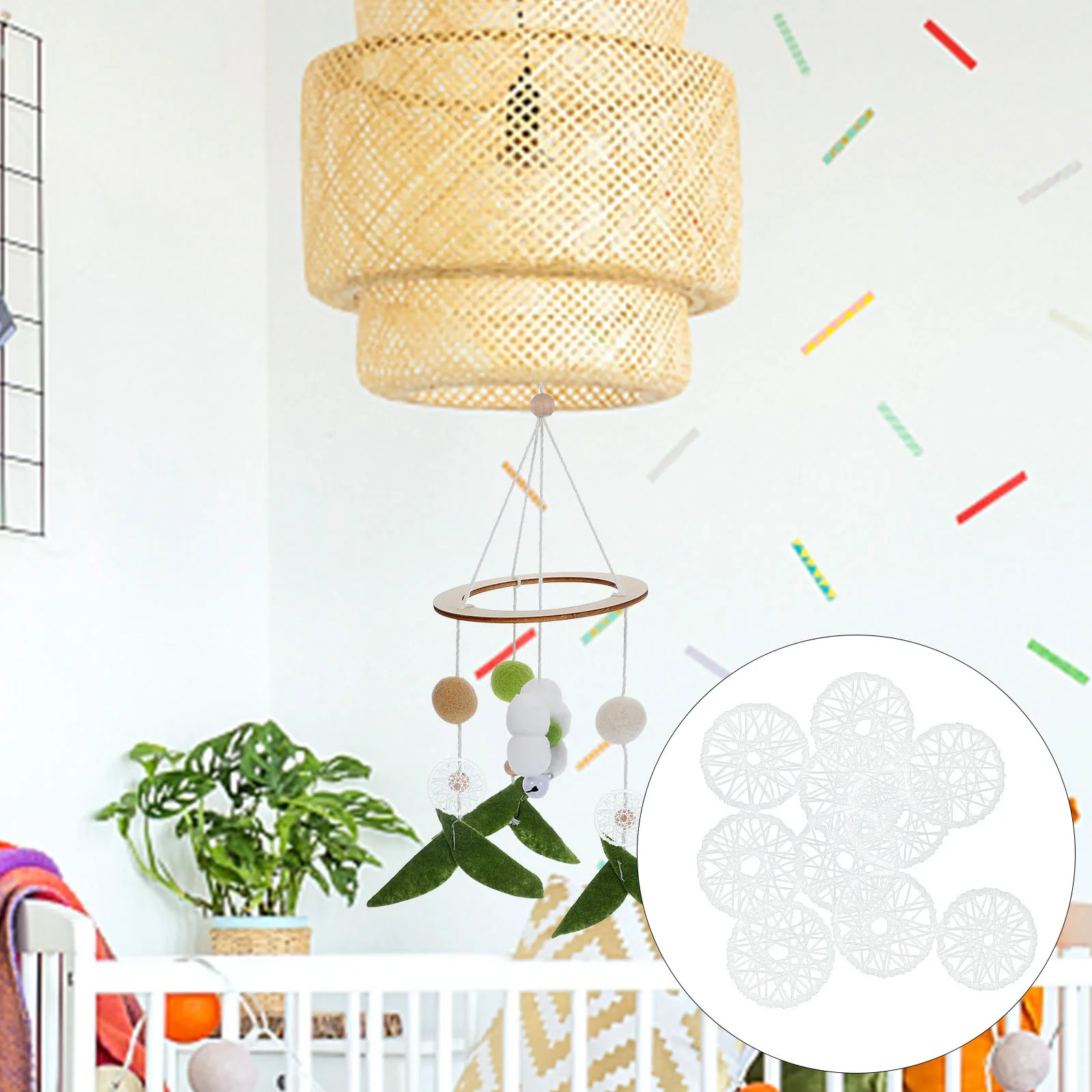 

10Pcs Dream Catcher Iron Hoops Sturdy Wreath Rings for DIY Floral Macrame Crafts Tassel Wreath Making Supplies