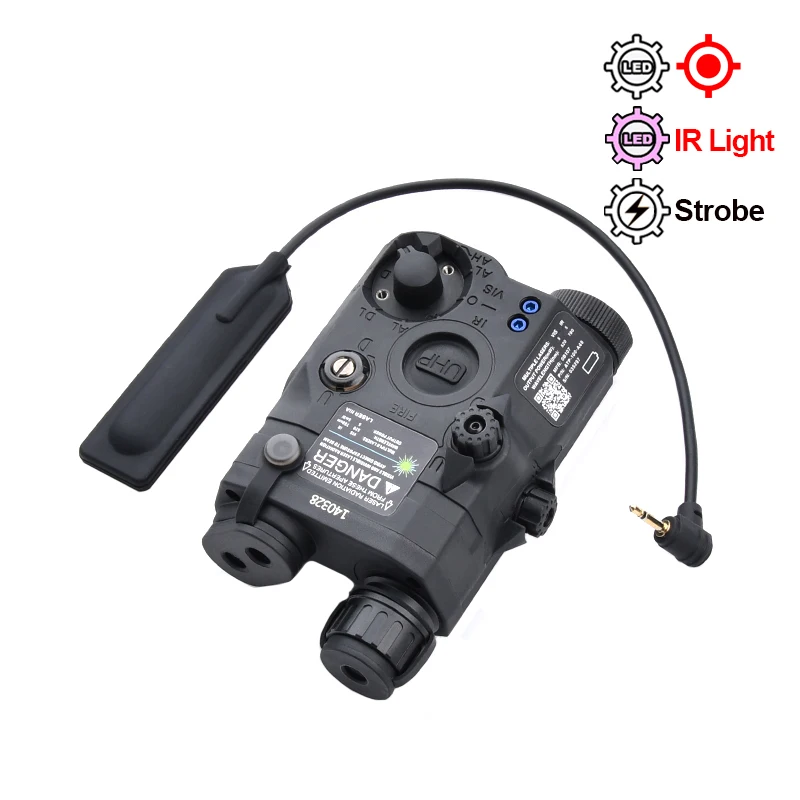 NONE Taktische Surefire M300A M600C Taschenlampe M300 M600 Nylon PEQ 15 Batterie box Dual Control Schalter Fit 20 MM Schiene 5