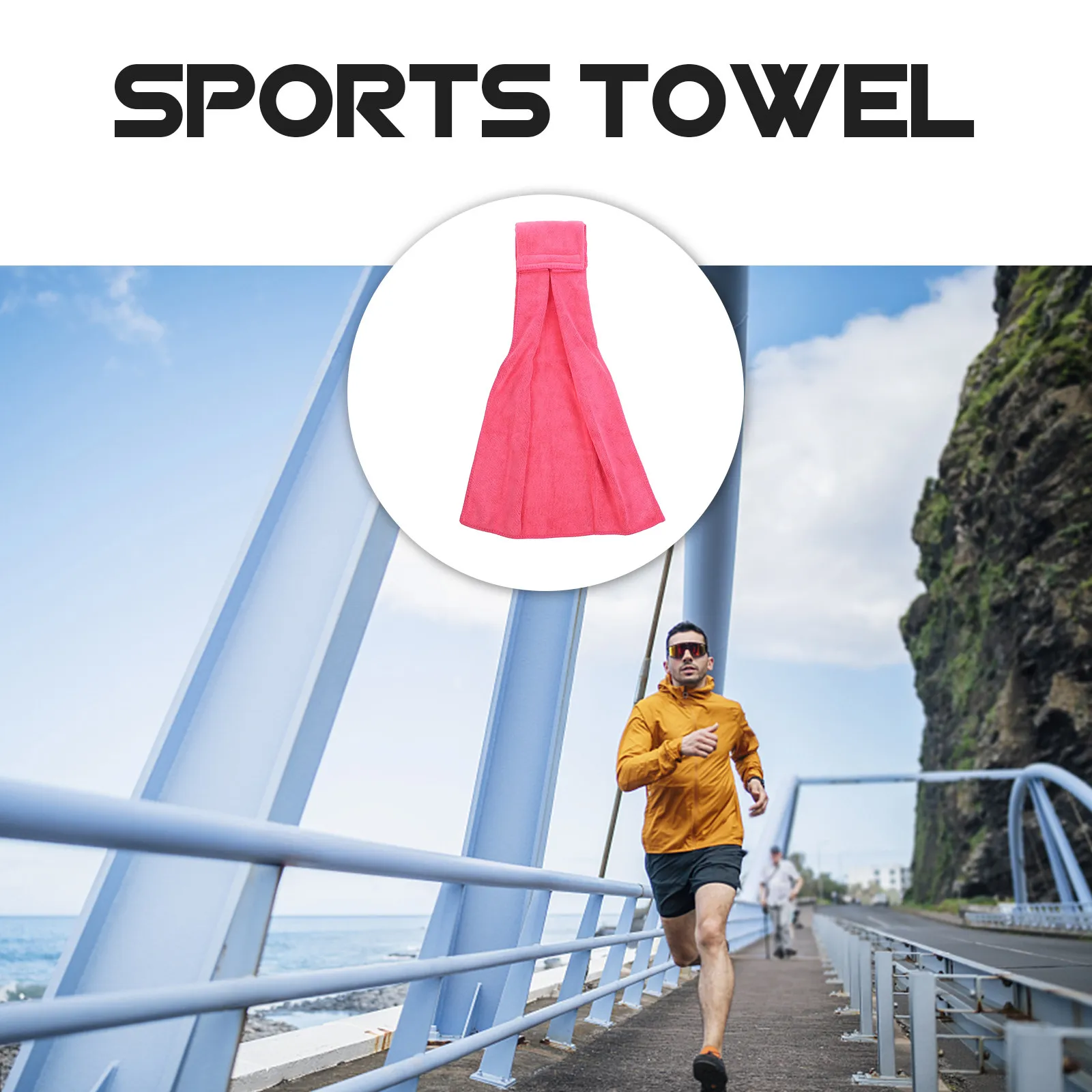 

Спортивное полотенце для футбола, регби, тренажерного зала, быстросохнущее, впитывающее влагу, для тренировок, занятий спортом на открытом воздухе