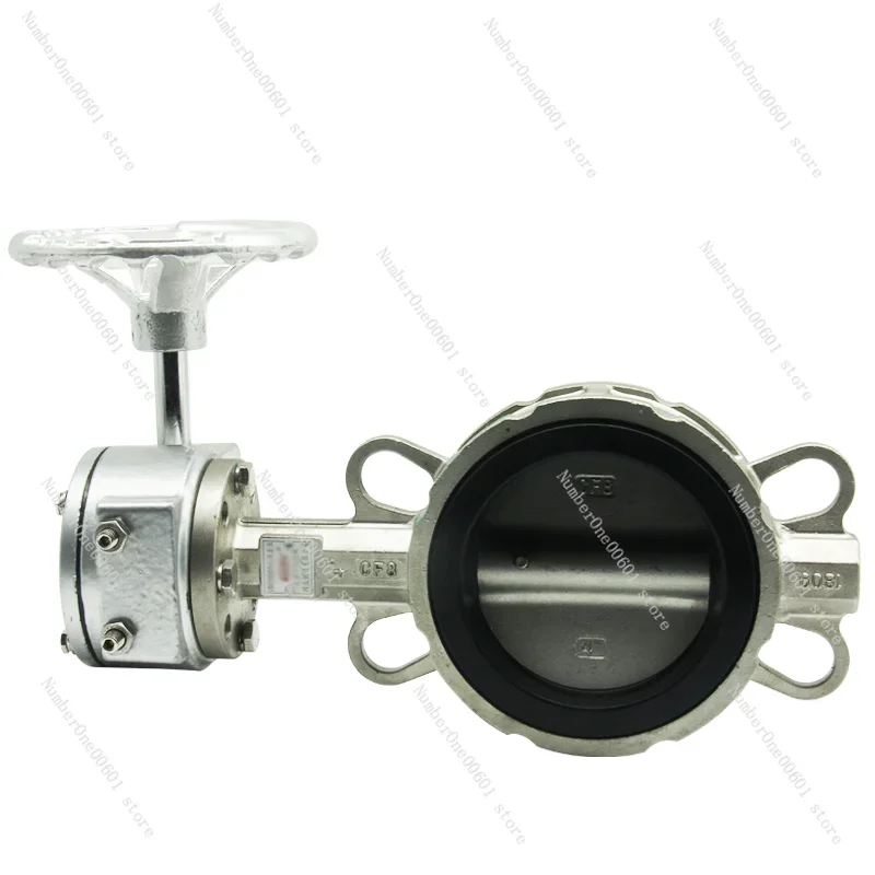 V Turbo Clamp Stainless Steel Butterfly Valve D371X-10/16P Stainless Steel Body 304 Plate EPDM Seat