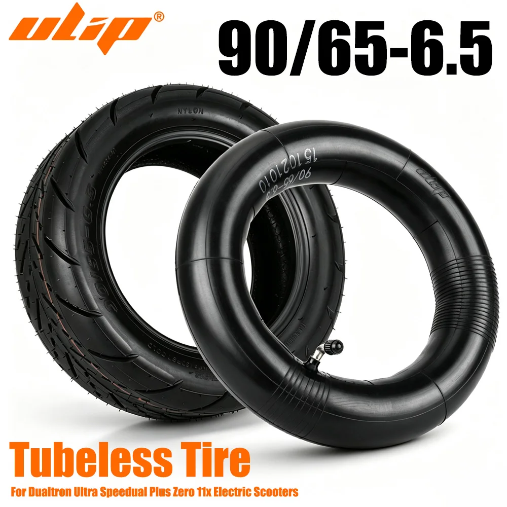Ulip 90/65-6.5 Tire 11 inch Road Tire Tubeless Vacuum Tire for Zero 11X Scooter Dualtron Thunder Ultra Electric Scooter Tyre