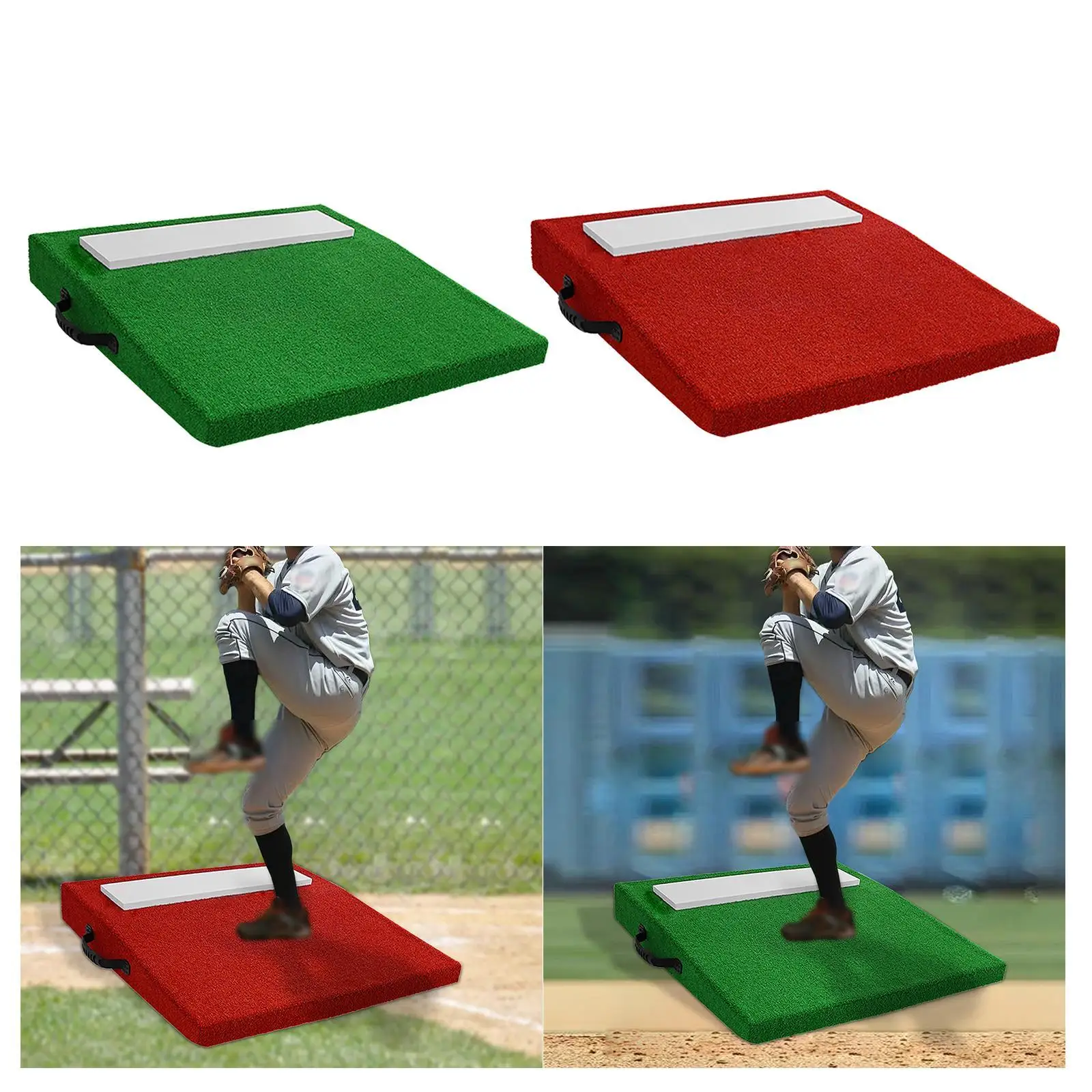 Portable Pitching Mound Baseball Pitcher Mound for Backyard Practice Yard