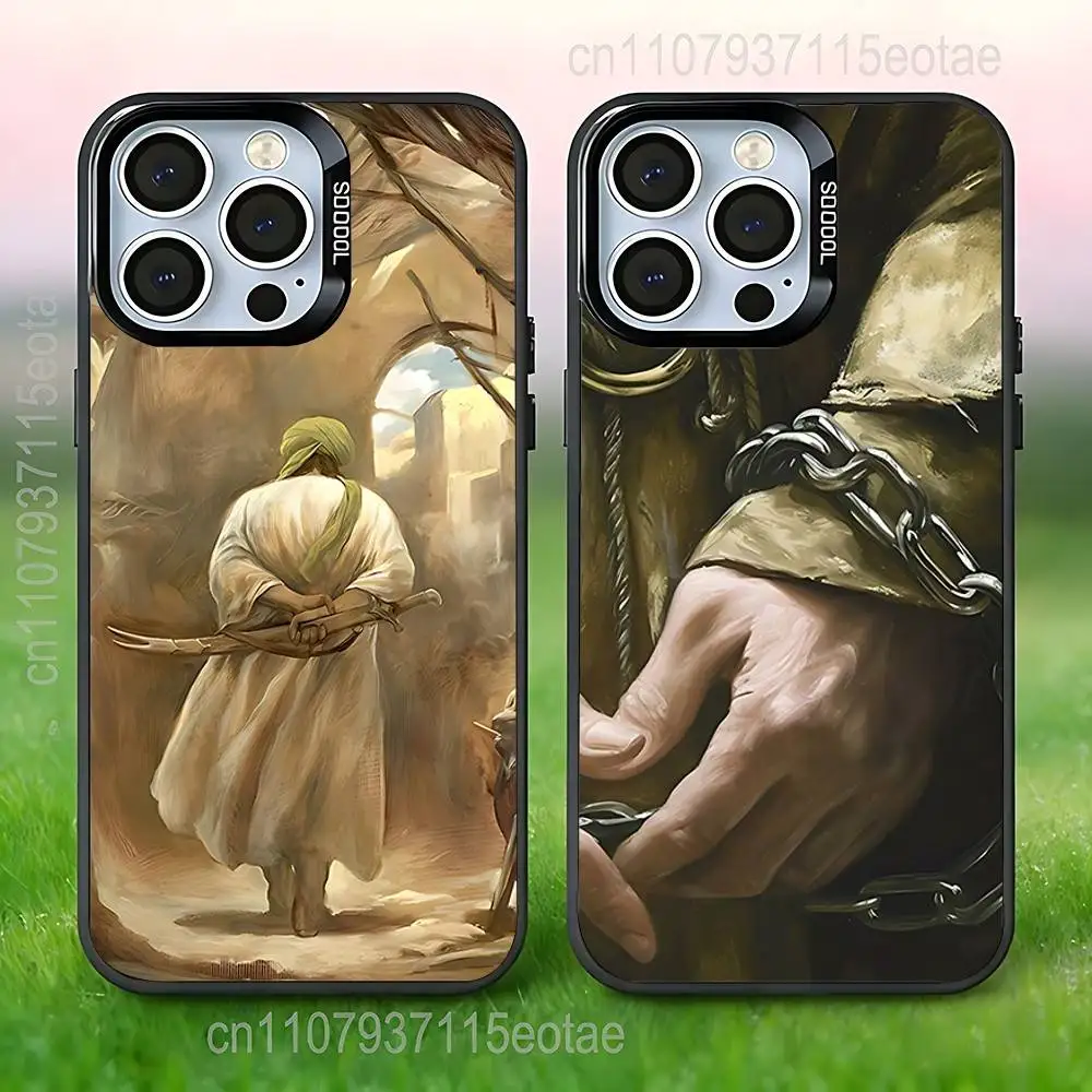 

Imam Hussain Shia Ali ART Phone Case For iPhone 17,16,15,14,13,12,11,Pro,Max,Plus,E,Air,Mini Anti Fall Black Bumper