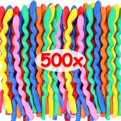 Latex Screw Twisted Balloons Thicken Spiral Long Balloon Kids Gifts Inflatable Toys Birthday Wedding Party Decoration Wholesale
