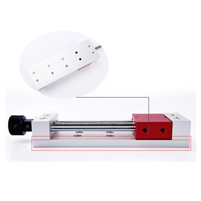 CNC engraving machine parallel-jaw vice aluminium alloy flat tongs vice milling machine bench drill vise fixture tool