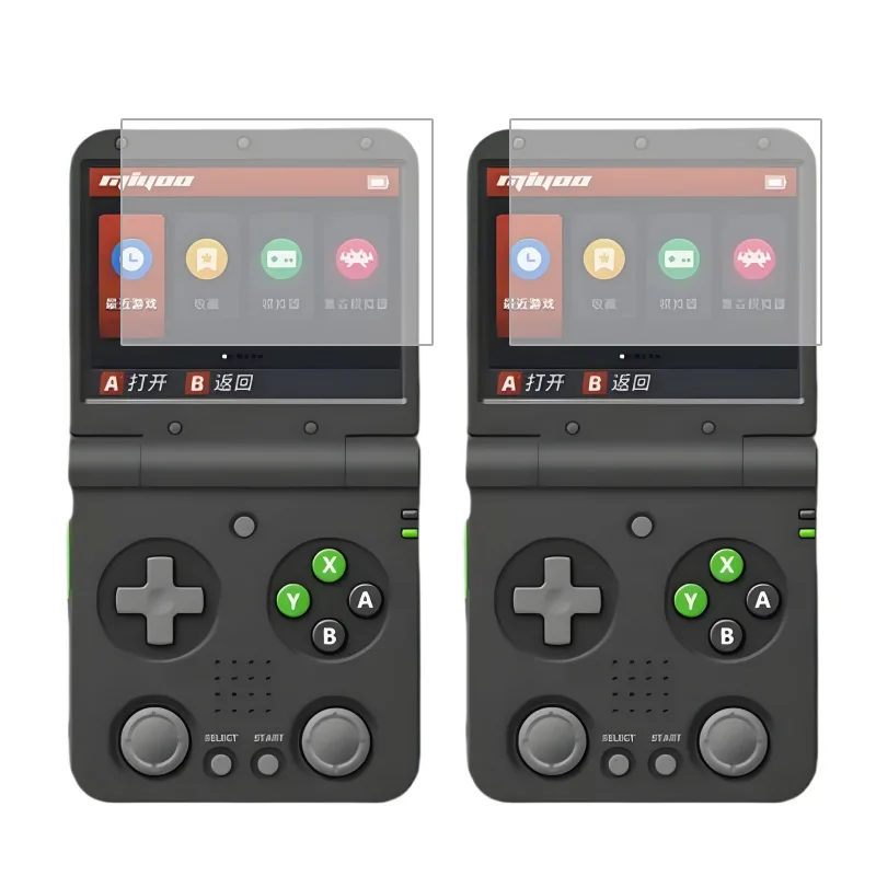 المحمولة ميو الوجه V2 حامي الشاشة الزجاج المقسى فيلم ميو بلدي الوجه لعبة وحدة التحكم HD المقسى شاشة الأفلام لعبة الملحقات