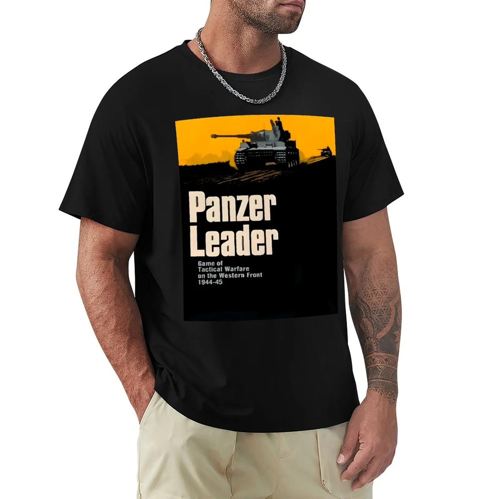

Panzer Leader T-Shirt anime t shirts vintage man t shirt summer clothes mens funny t shirts