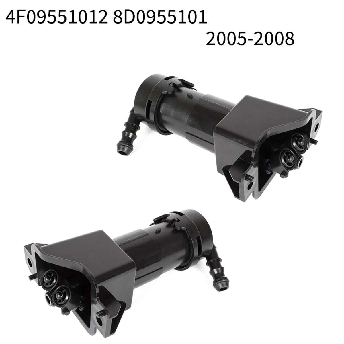 Автомобильная передняя левая и правая форсунка омывателя фар 4F 0955101 /02 8D 0955101   для Audi C6 A6 Quattro 2005-2008