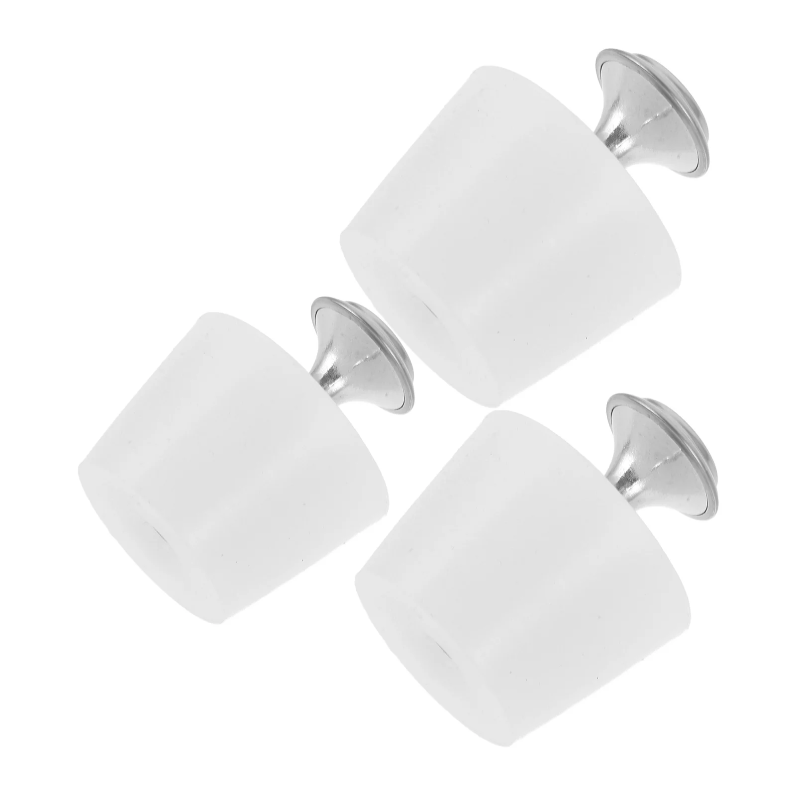 

3Pcs Durable Silicone Bathtub Drain Stopper Steel Tub Plug Leakproof Replacement Kitchen Sink Cover Bathroom Tub Stopper