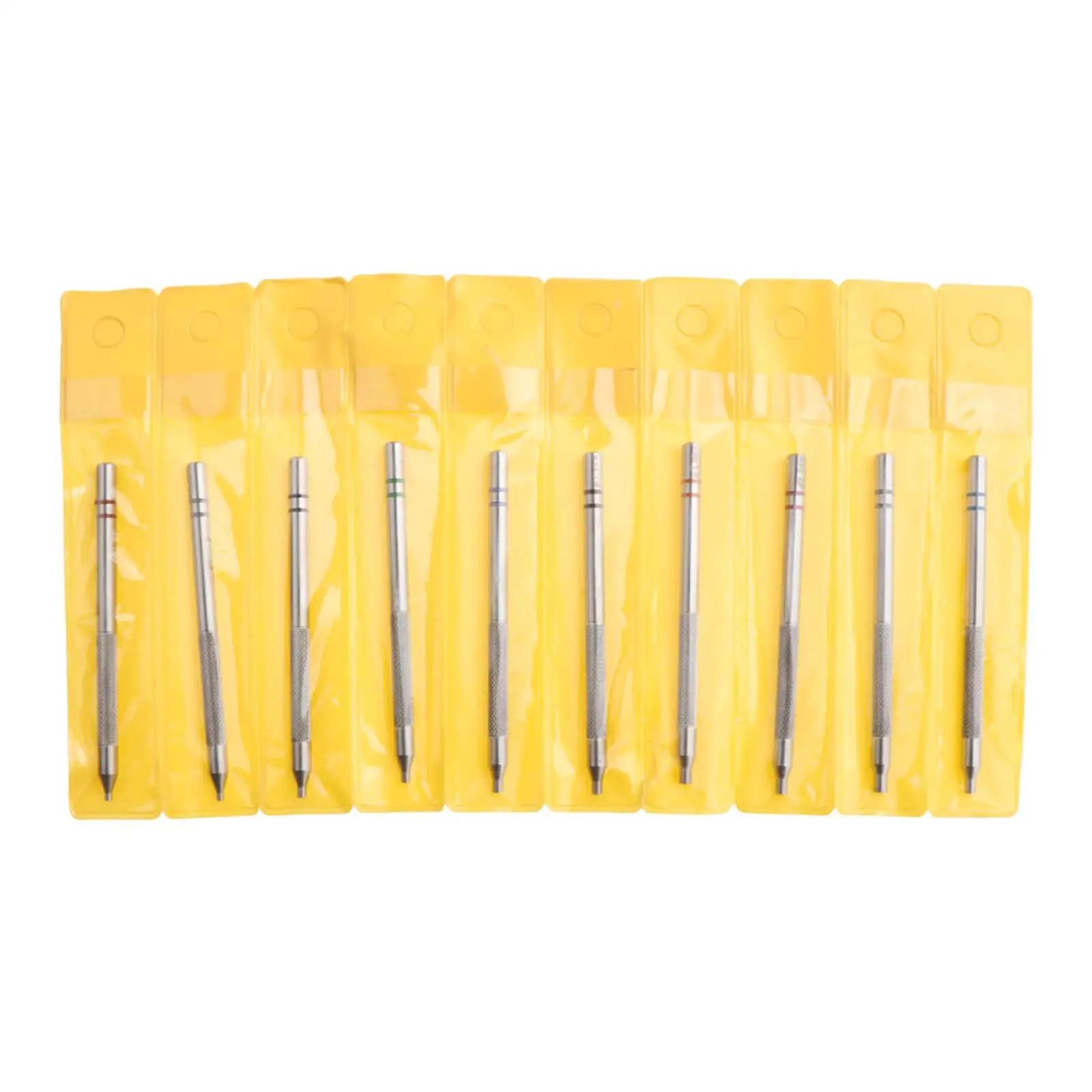 

10 пробойников для штифтов, пробойники для ремонта часов, портативная сталь, профессиональное обслуживание