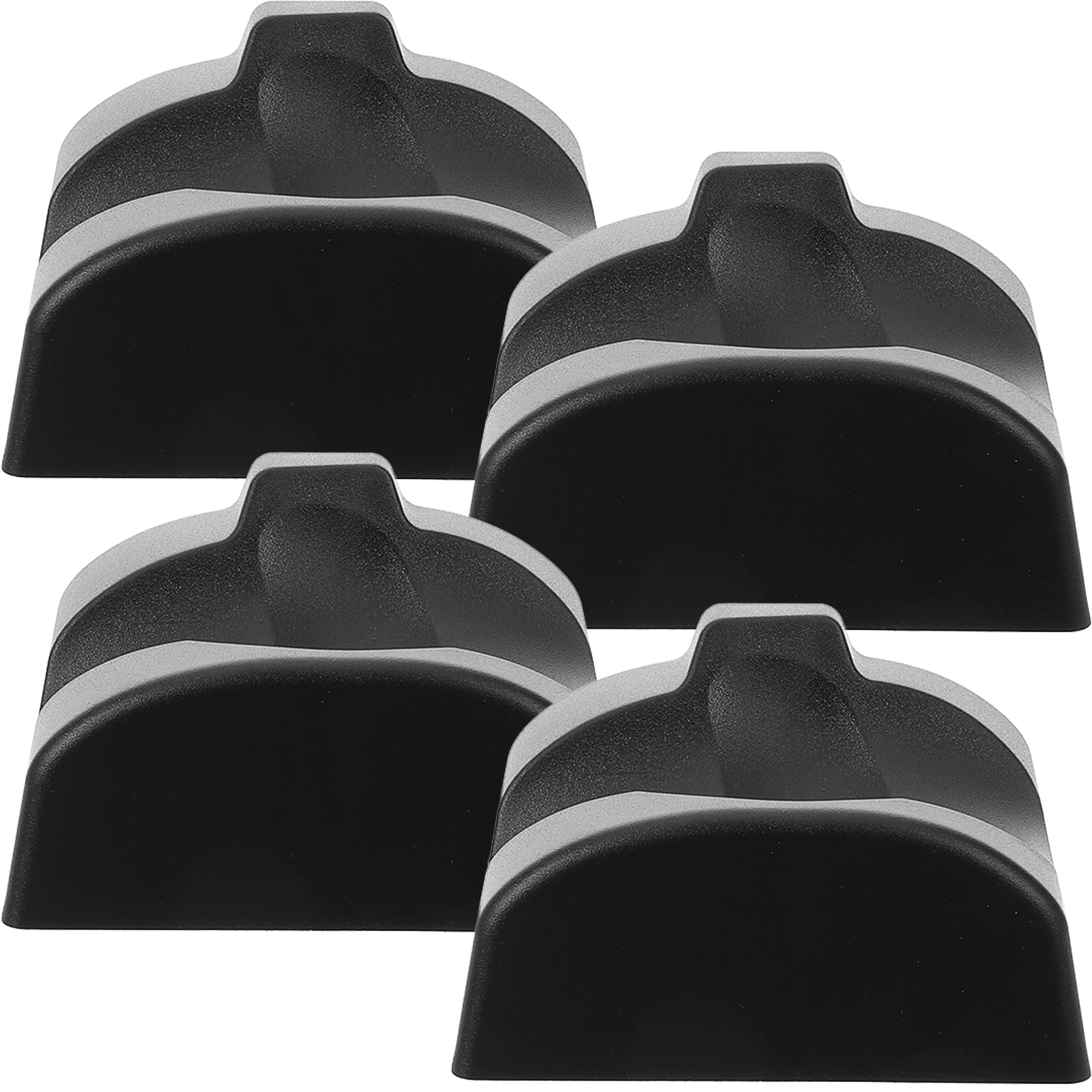 

4 Pcs 12 Hole Ocarina Stand Resin Base White Flute Holder Stable Support Portable Instrument Accessory ABS Material for Ceramic