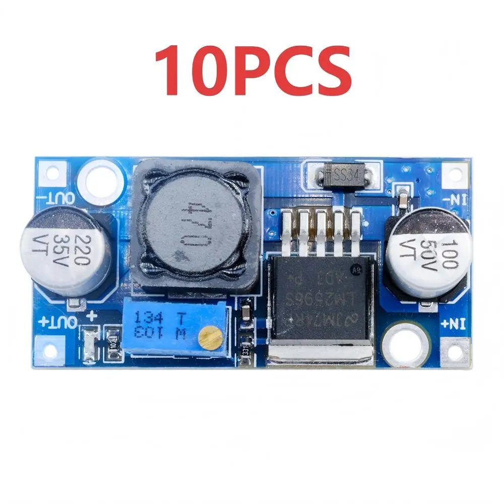 LM2596 DC-DC-Abwärtsmodul, 3 A, einstellbarer LED-Treiber, Konstantstrom-Spannungsregler, hocheffiziente Stromversorgung mit niedriger Wärme