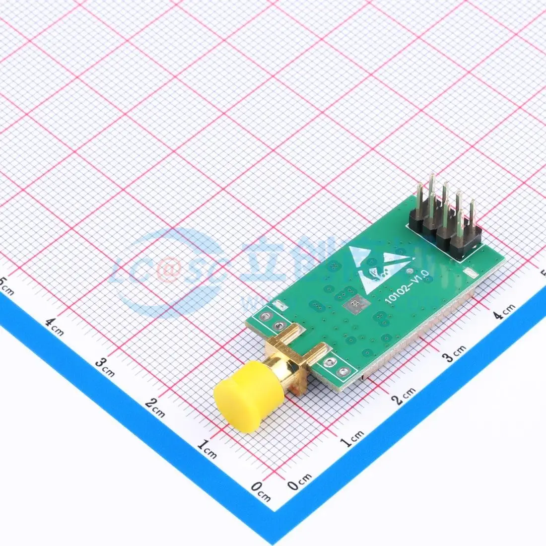 2pcs E01C-2G4M27D 18x33.4mm transceiver 2.4GHz GFSK RF Wireless Communication Module for Smart Home System