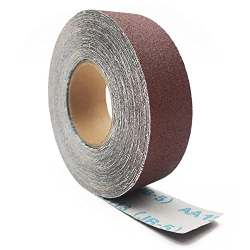 1Roll 6M Sandpaper Roll Continuous Abrasive Ready To Cut Emery Cloth For Drum Sander Woodworking Automotive Metal Sanding