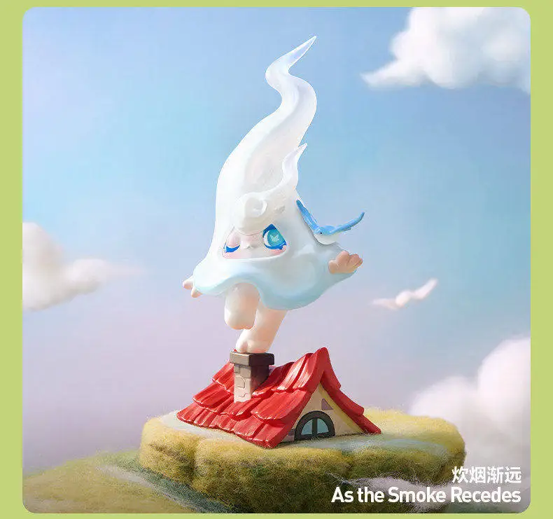 Authentische POPMART 1001MOONS The Wind Comes Serie Blind Box Mystery Box Niedliche Anime PVC Figur Sammlerstück Spielzeug Heim Desktop Deko – Detail 17
