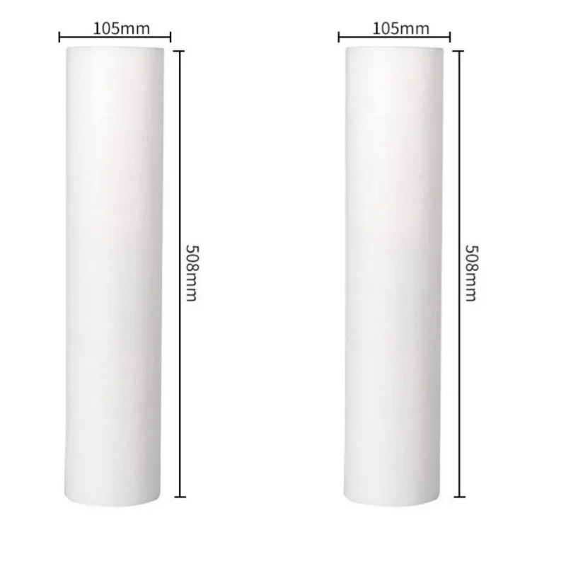 20 inches PP filter Cartridge fat type 105x508mm 1 micron 5 micron Water Filter Parts