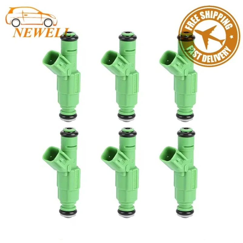 

6pcs 0280156007 04861454AA Fuel Injector For Dodge Caravan & Grand Caravan Chrysler Town & Country Voyager 3.3L V6