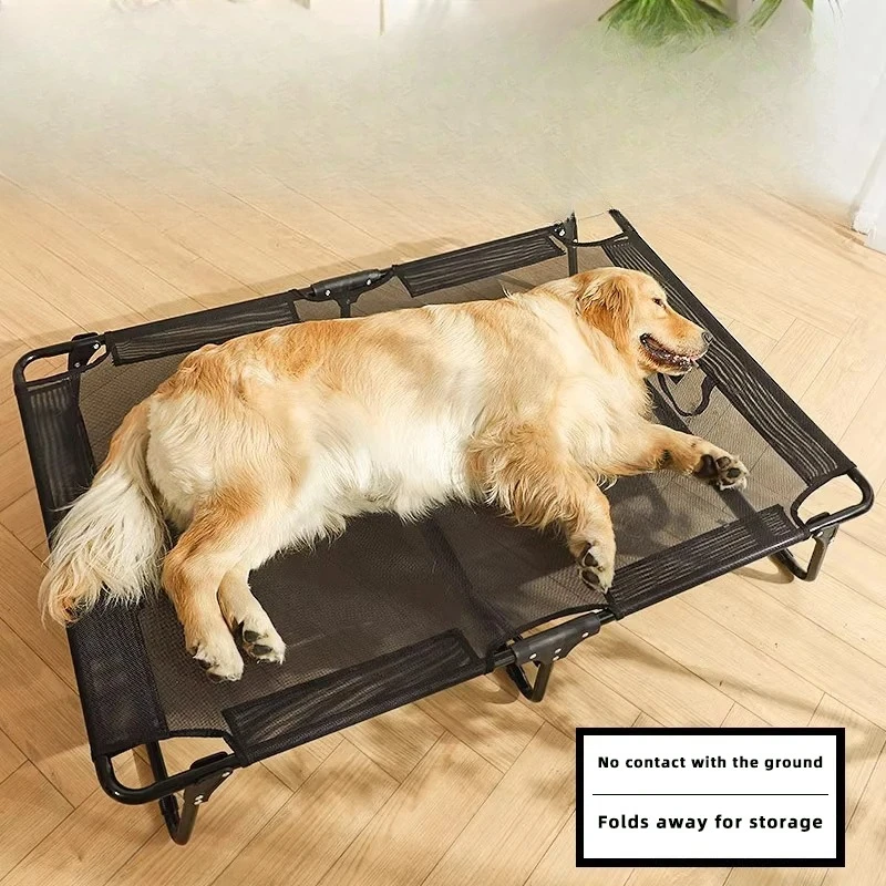 Dog Bed Four Seasons Universal Large  Golden Retriever Medium  Pet Summer Elevated Bed Cot Autumn Winter
