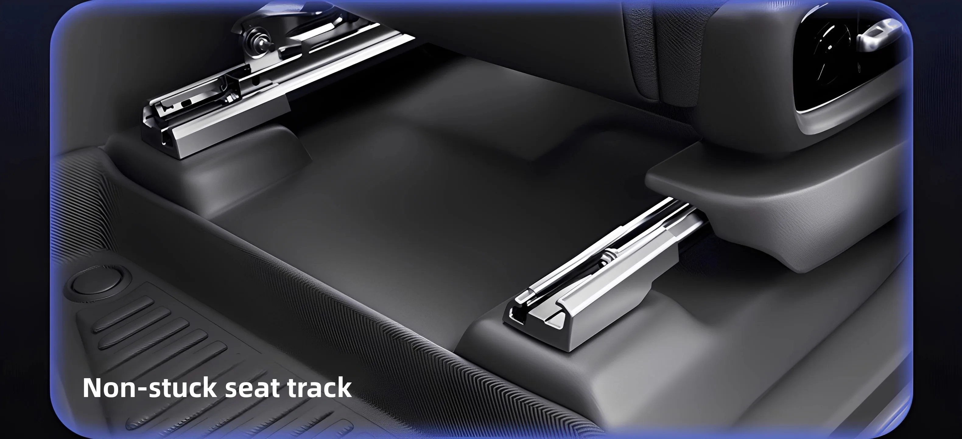 For Xiaomi YU7 2025 Car Floor Mats TPE Waterproof Anti-scratch Single/Double Layer Foot Pad Floor Carpet Car Interior Accessory detail image 5