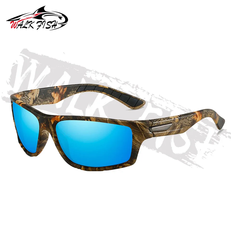 WALK FISH Polarized Fishing Sunglasses Men\'s Driving Sports Male Sun Glasses Hiking Fishing Classic Sun Glasses UV400 Eyewear