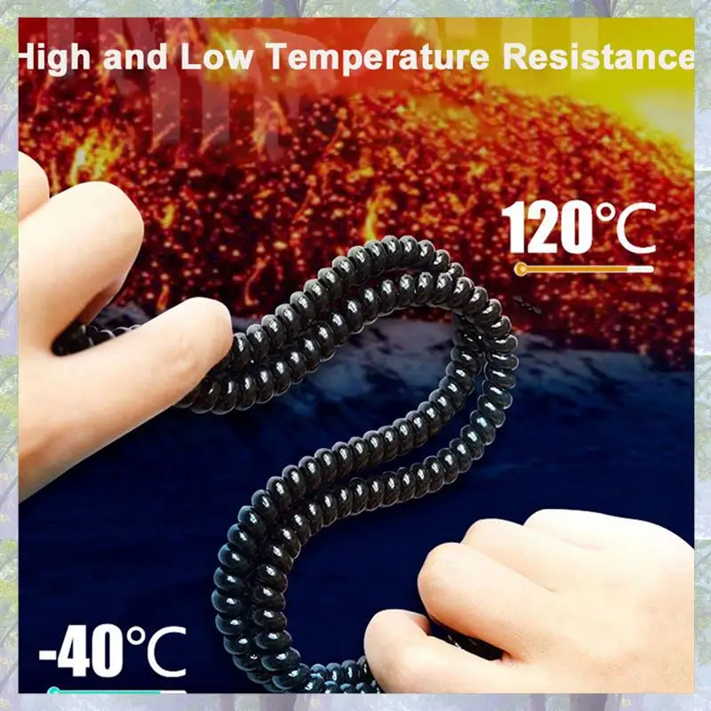 جديد وصول 24 قطعة 1 متر E-الدراجة كابل الأنابيب حماية دوامة التفاف لف سلك كابل حامي غطاء أنبوب ل سكوتر دراجة نارية