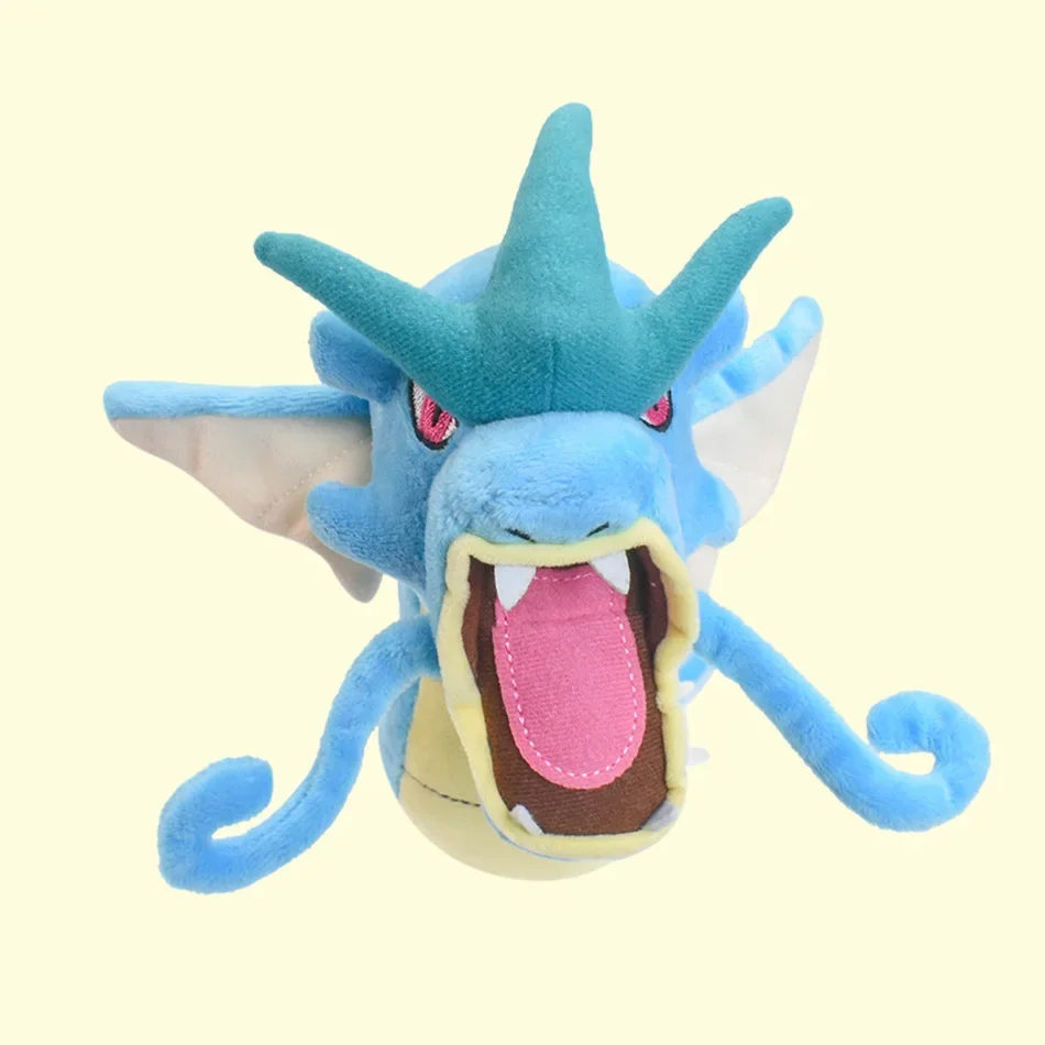 ديكور غرفة Pokémon Anime Puppe ، Gyarados Stofftier باللون الأزرق والأحمر ، هدية الهالويين ، 23"