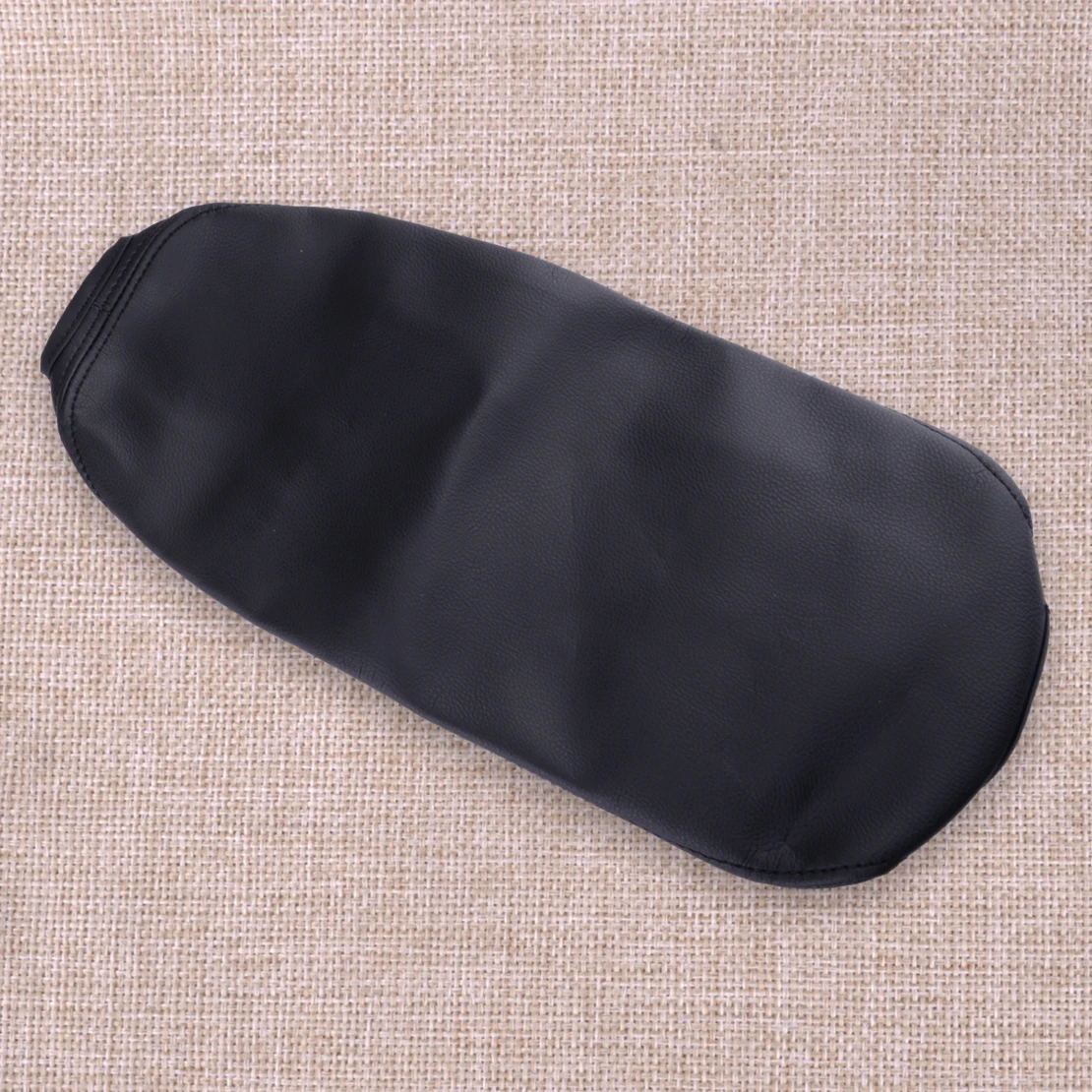 Car Center Console Armrest Box Cover Fit for Toyota RAV4 2019 2020 2021 2022 2023 Black PU Leather