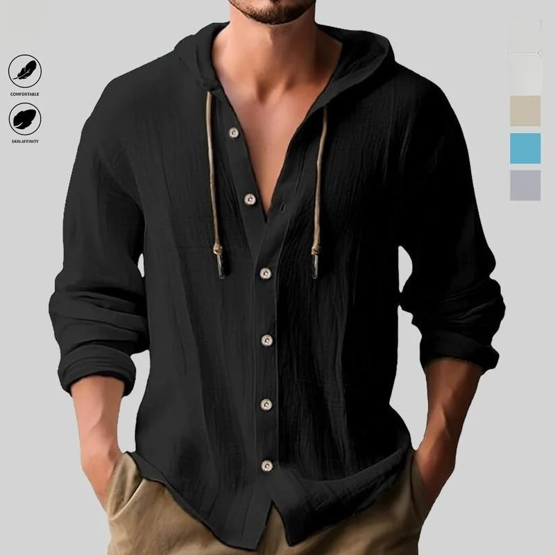 

Summer Casual Button-Up Men's Long Sleeve Shirts Short Sleeve Embroidered Logo Versatile Comfortable Fit Unisex Color