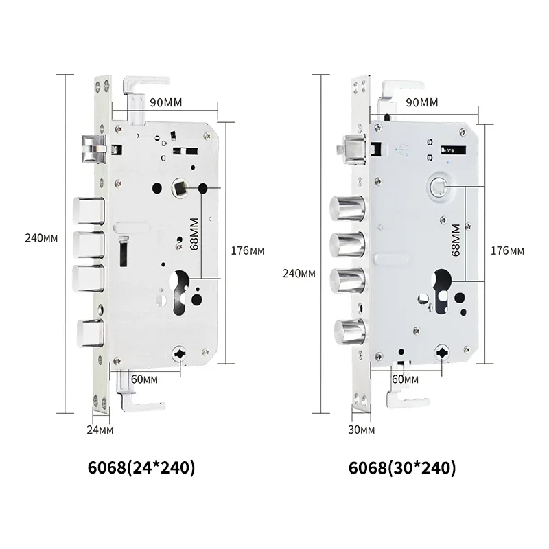 3D Face & Fingerprint Recognition Smart Door Lock App Remote Control Cerradura Inteligente Fechadura De Porta for Home Use