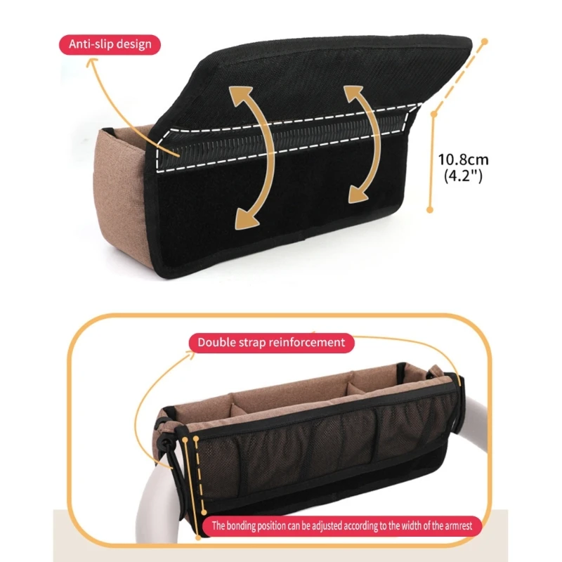 Carrinho de bebê armazenamento grande capacidade viagem pendurado saco múmia titular garrafa telefone pram sacos fraldas carrinho de bebê acessórios